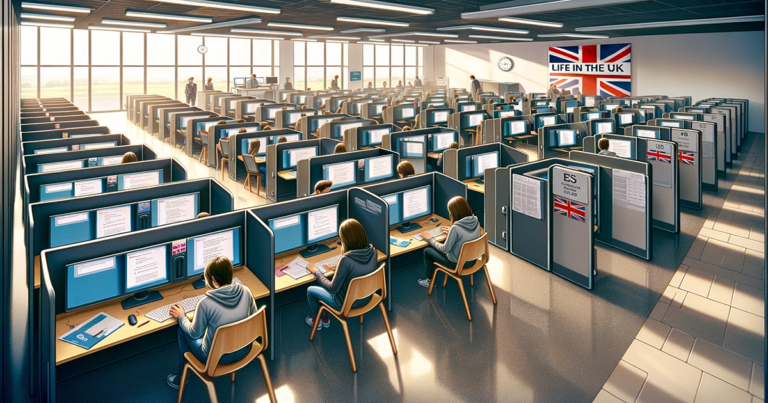 Life in the uk test centre