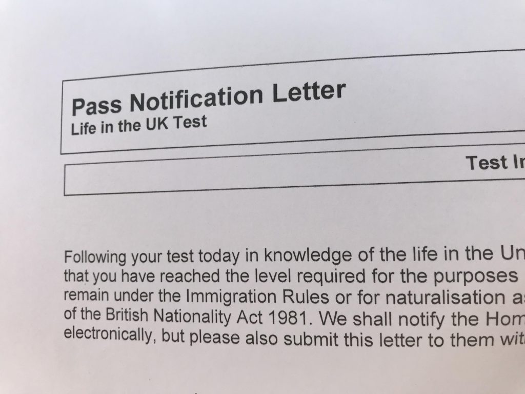 TAKING THE LIFE IN THE UK TEST LIFE IN THE UK TEST